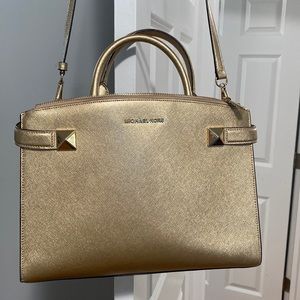 Michael Kors Gold Purse